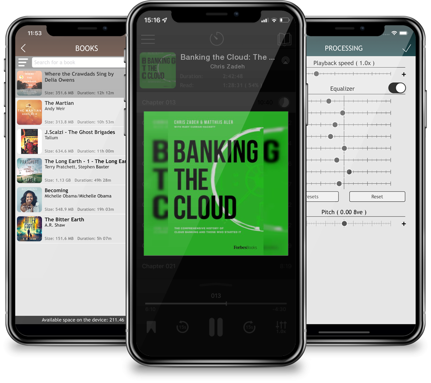 Audiobook Banking the Cloud: The Comprehensive History of Cloud Banking and Those Who Started It by Chris Zadeh