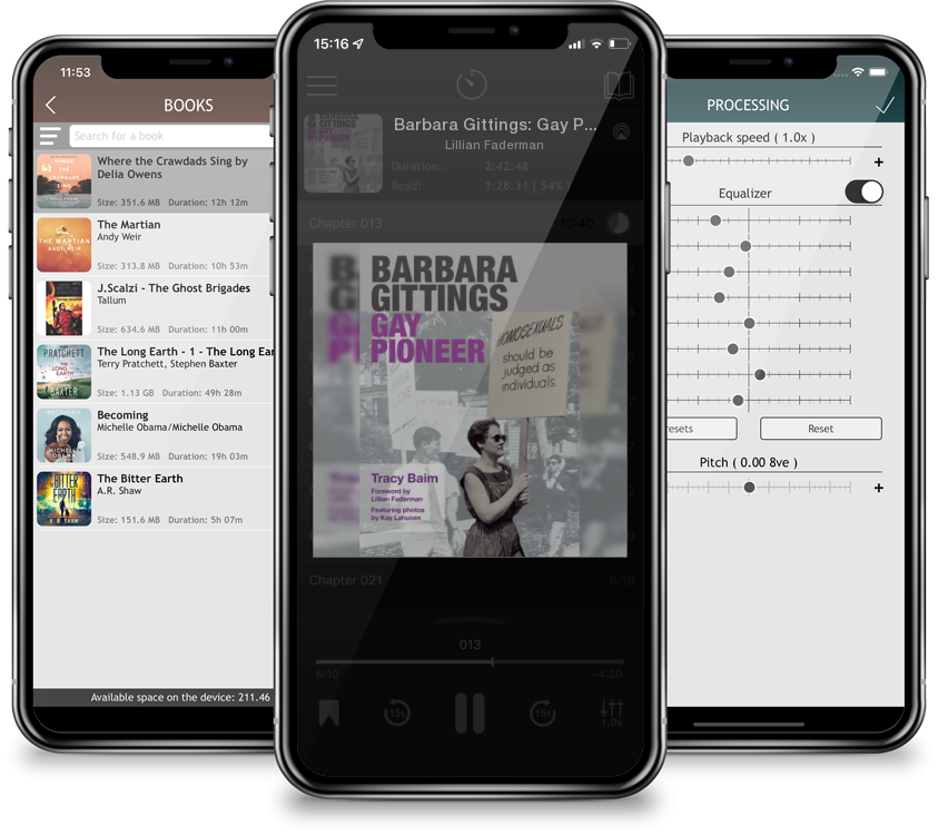 Audiobook Barbara Gittings: Gay Pioneer by Lillian Faderman