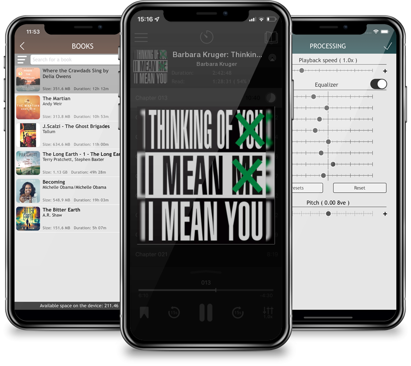 Audiobook Barbara Kruger: Thinking of You. I Mean Me. I Mean You by Barbara Kruger