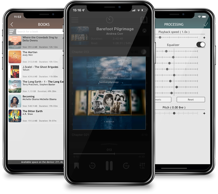 Audiobook Barefoot Pilgrimage by Andrea Corr