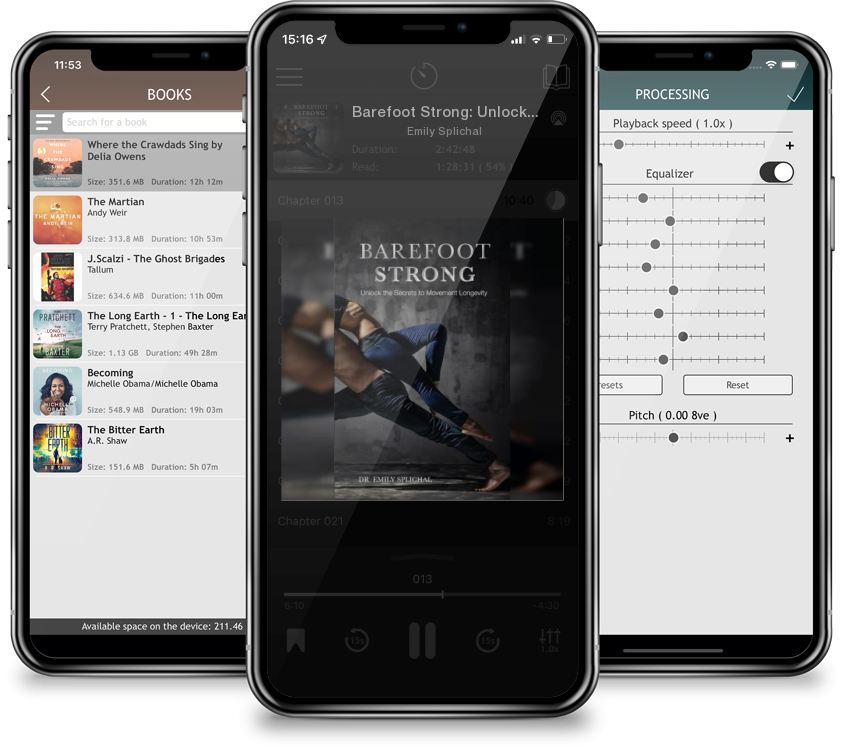 Audiobook Barefoot Strong: Unlock the Secrets to Movement Longevity by Emily Splichal