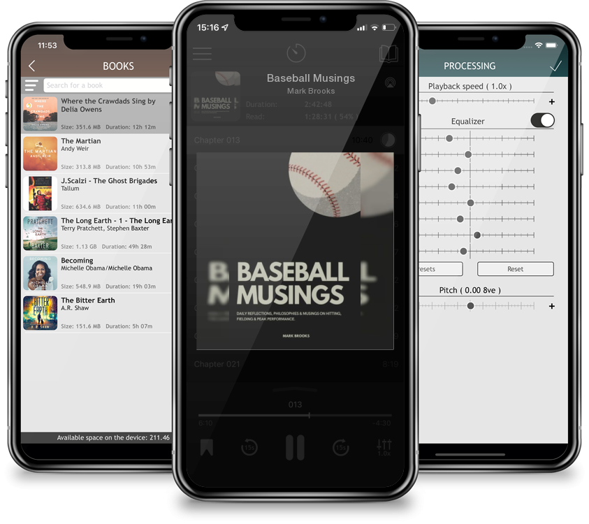 Listen Baseball Musings by Mark Brooks in MP3 Audiobook Player for free