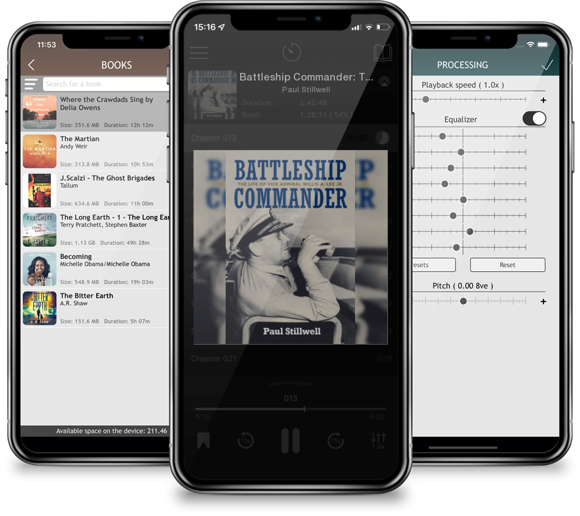 Audiobook Battleship Commander: The Life of Vice Admiral Willis A. Lee Jr. by Paul Stillwell