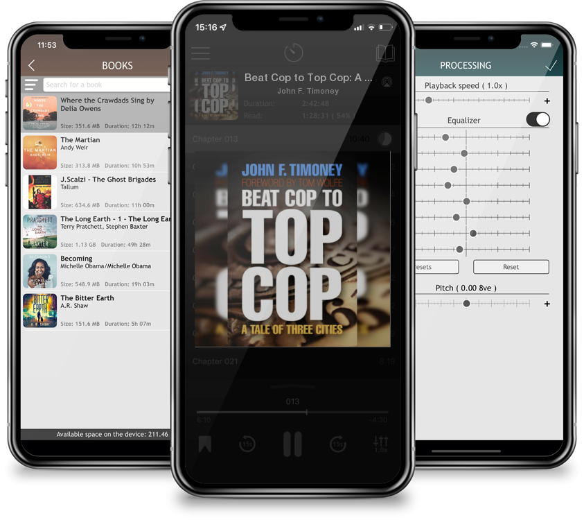 Audiobook Beat Cop to Top Cop: A Tale of Three Cities (City in the Twenty-First Century) by John F. Timoney
