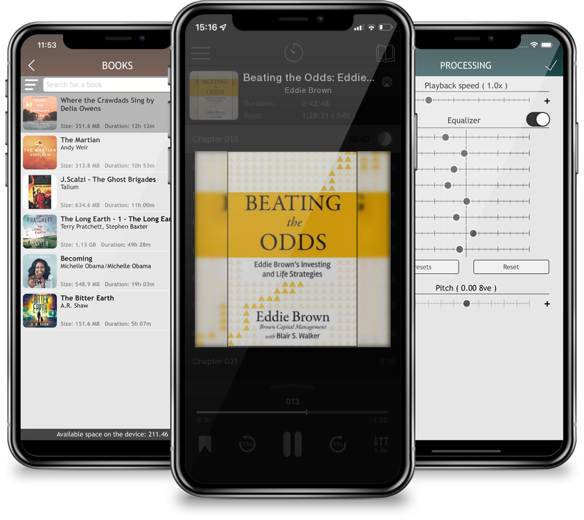 Audiobook Beating the Odds: Eddie Brown\'s Investing and Life Strategies by Eddie Brown
