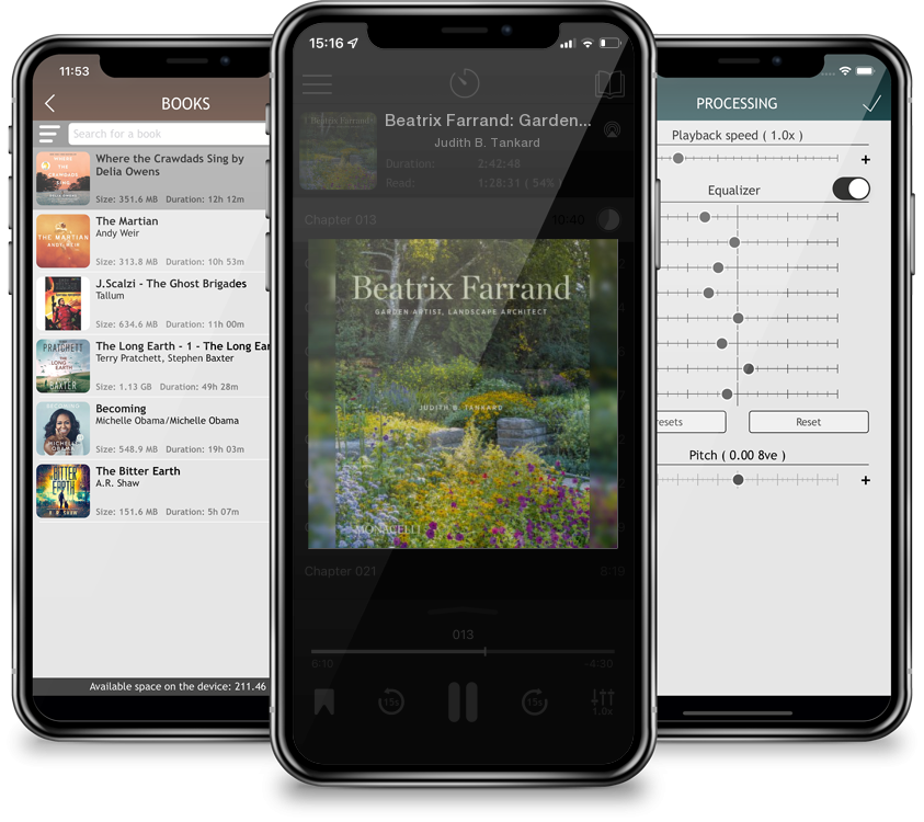 Audiobook Beatrix Farrand: Garden Artist, Landscape Architect by Judith B. Tankard