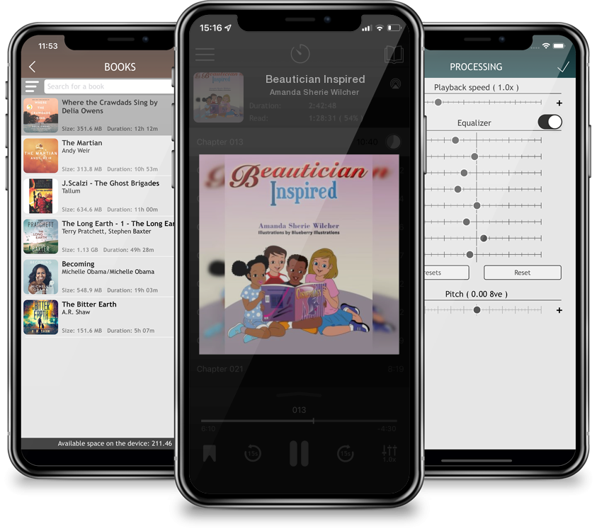 Audiobook Beautician Inspired by Amanda Sherie Wilcher