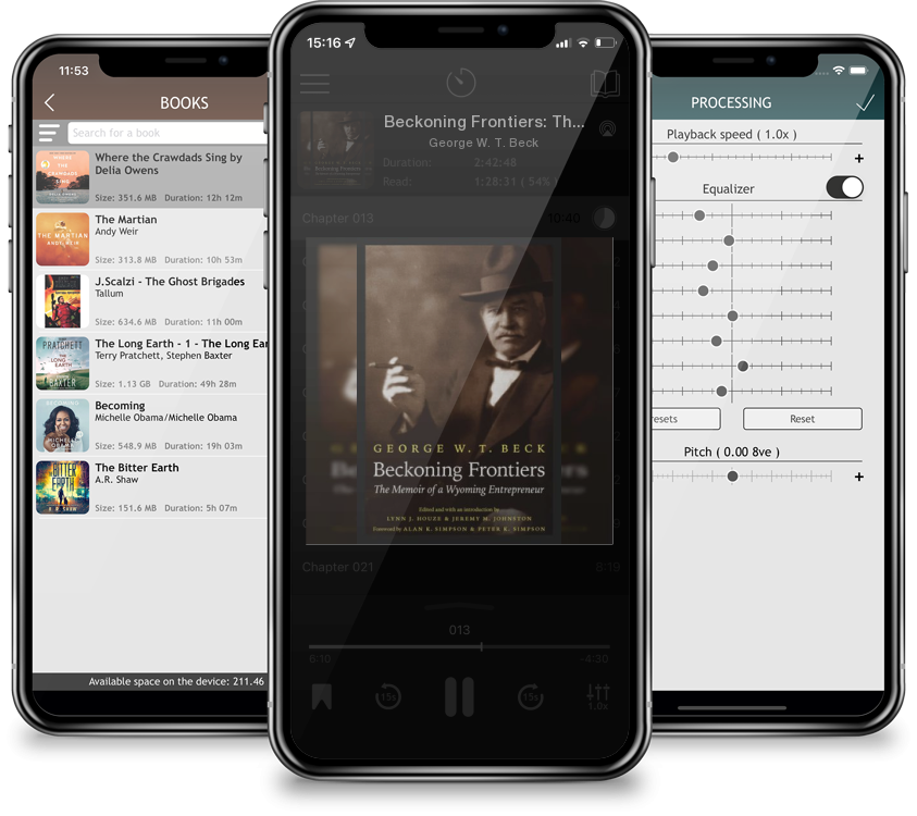 Audiobook Beckoning Frontiers: The Memoir of a Wyoming Entrepreneur (The Papers of William F. \