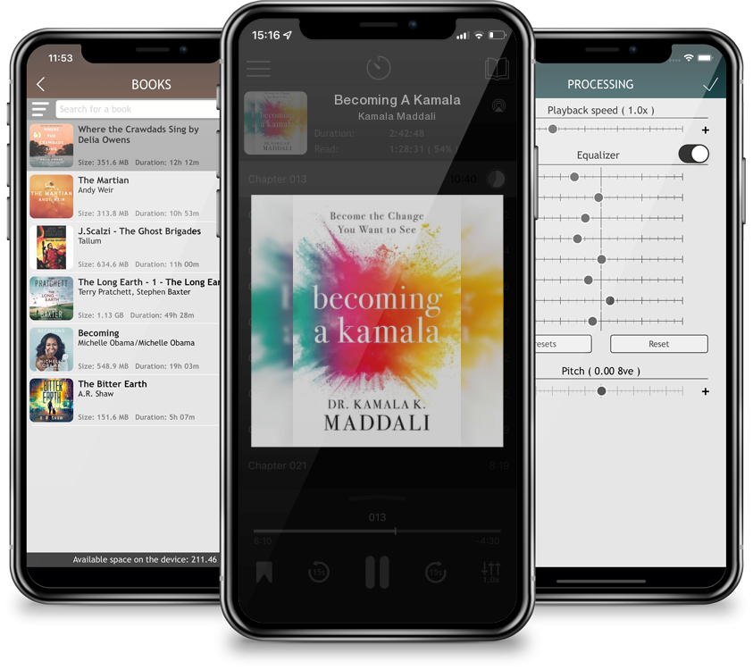 Audiobook Becoming A Kamala by Kamala Maddali