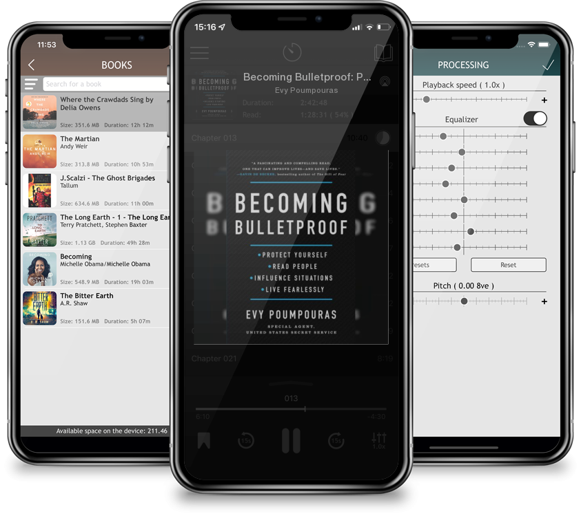 Audiobook Becoming Bulletproof: Protect Yourself, Read People, Influence Situations, and Live Fearlessly by Evy Poumpouras
