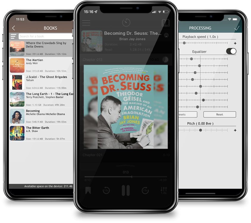 Audiobook Becoming Dr. Seuss: Theodor Geisel and the Making of an American Imagination by Brian Jay Jones