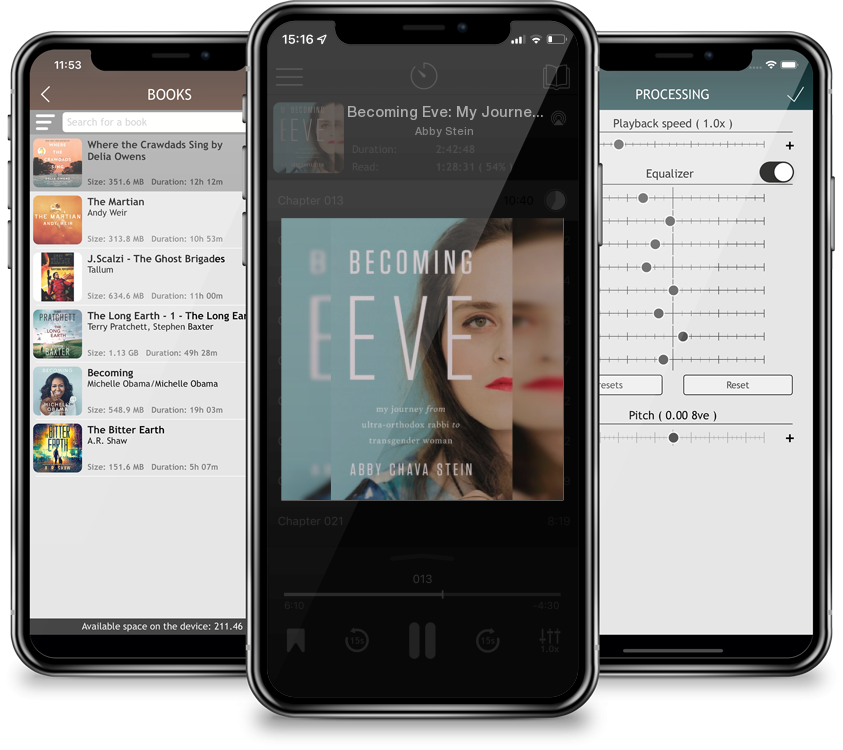 Audiobook Becoming Eve: My Journey from Ultra-Orthodox Rabbi to Transgender Woman by Abby Stein