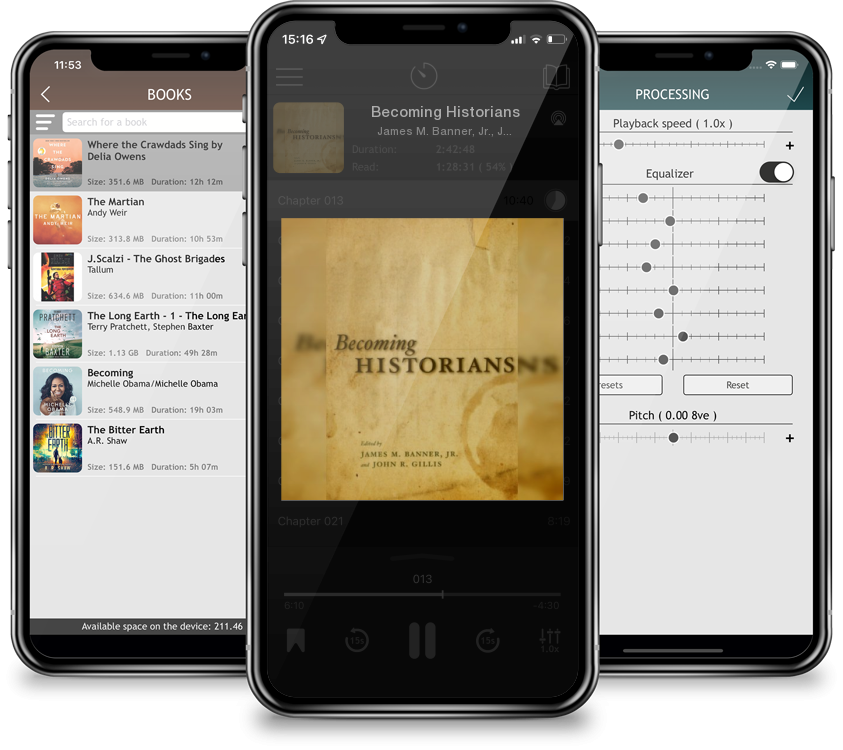 Listen Becoming Historians by James M. Banner, Jr., Jr. in MP3 Audiobook Player for free