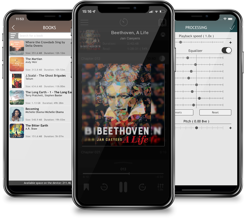 Audiobook Beethoven, A Life by Jan Caeyers