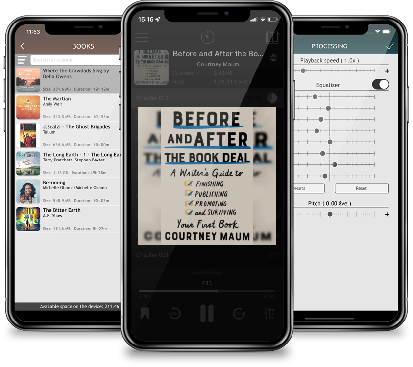 Audiobook Before and After the Book Deal: A Writer\'s Guide to Finishing, Publishing, Promoting, and Surviving Your First Book by Courtney Maum