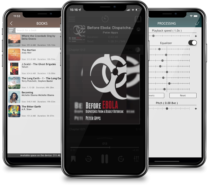 Audiobook Before Ebola: Dispatches from a Deadly Outbreak by Peter Apps