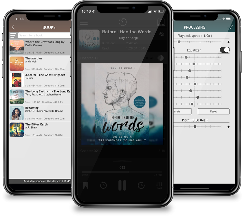 Audiobook Before I Had the Words: On Being a Transgender Young Adult by Skylar Kergil