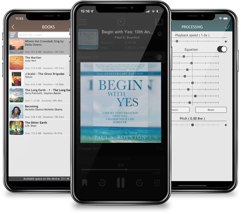 Audiobook Begin with Yes: 10th Anniversary Edition by Paul S. Boynton