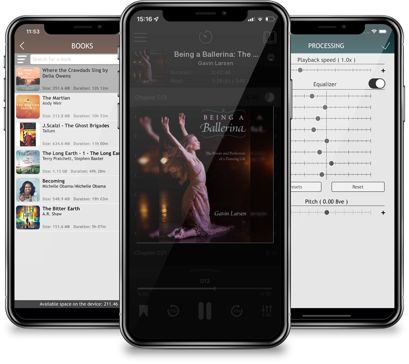 Audiobook Being a Ballerina: The Power and Perfection of a Dancing Life by Gavin Larsen
