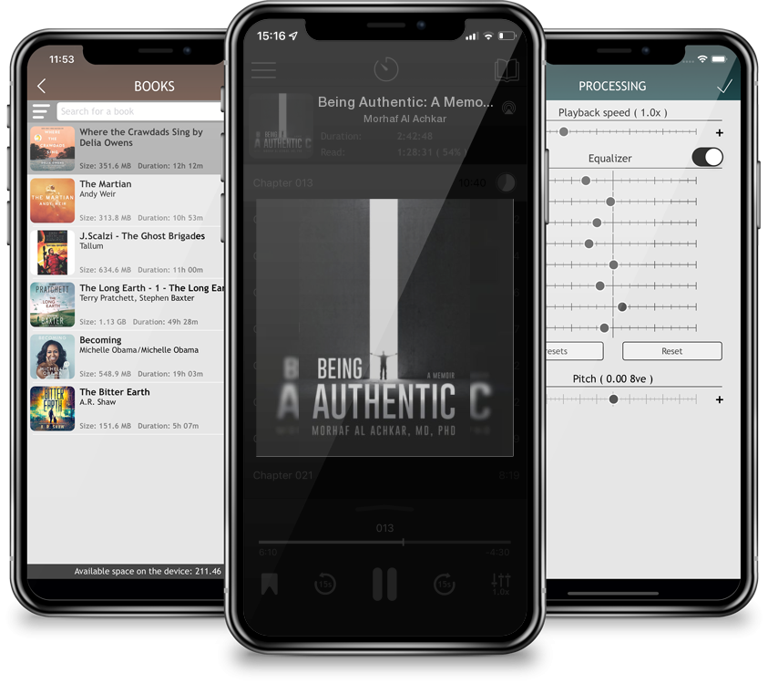 Audiobook Being Authentic: A Memoir by Morhaf Al Achkar