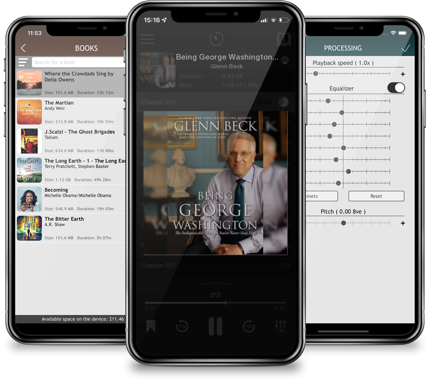 Audiobook Being George Washington: The Indispensable Man, As You\'ve Never Seen Him by Glenn Beck