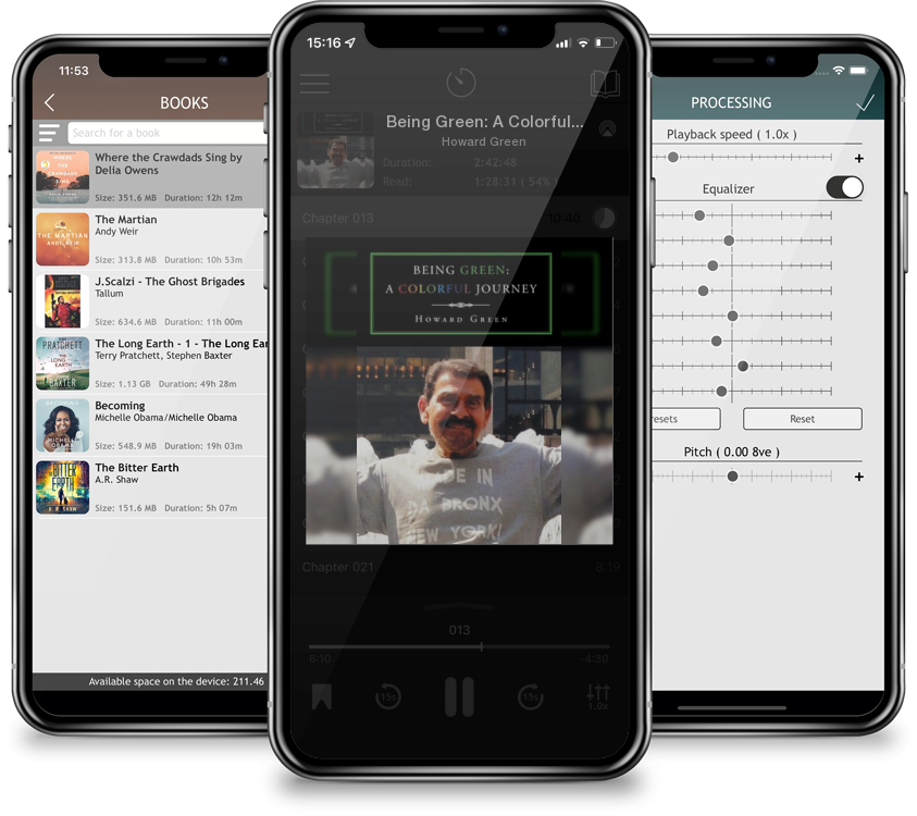 Audiobook Being Green: A Colorful Journey by Howard Green
