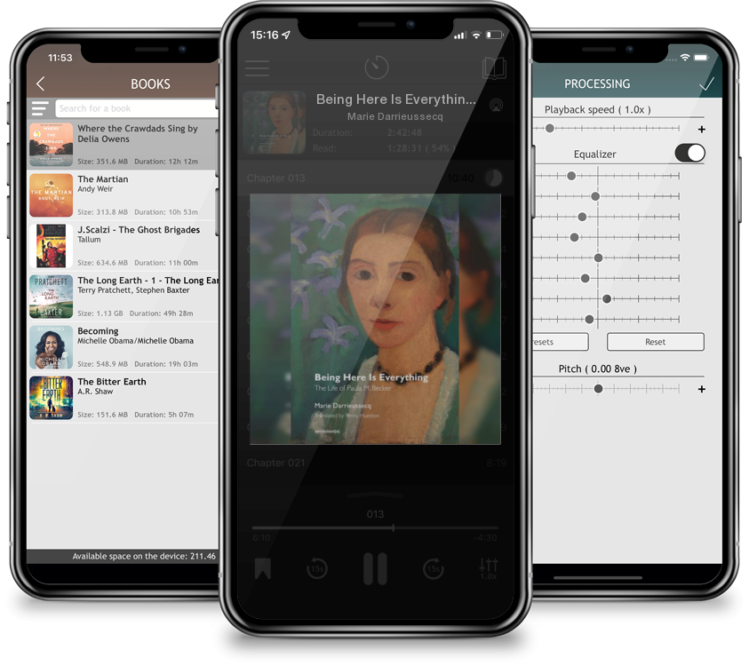 Audiobook Being Here Is Everything: The Life of Paula Modersohn-Becker (Semiotext(e) / Native Agents) by Marie Darrieussecq