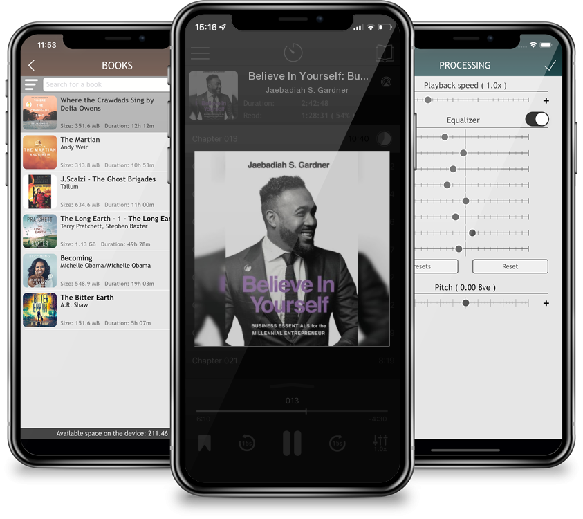 Audiobook Believe In Yourself: Business Essentials For The Millennial Entrepreneur by Jaebadiah S. Gardner
