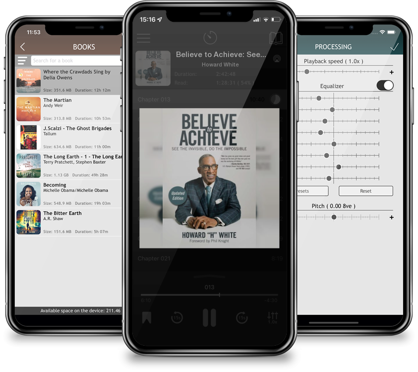 Audiobook Believe to Achieve: See the Invisible, Do the Impossible by Howard White