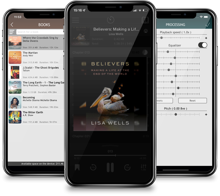 Audiobook Believers: Making a Life at the End of the World by Lisa Wells