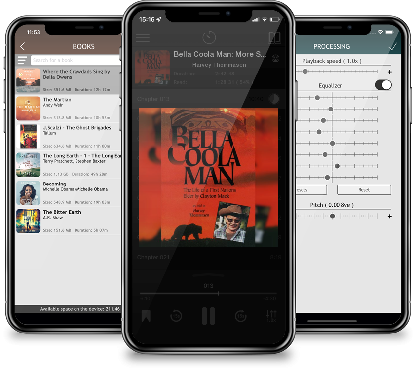 Audiobook Bella Coola Man: More Stories of Clayton Mack by Harvey Thommasen