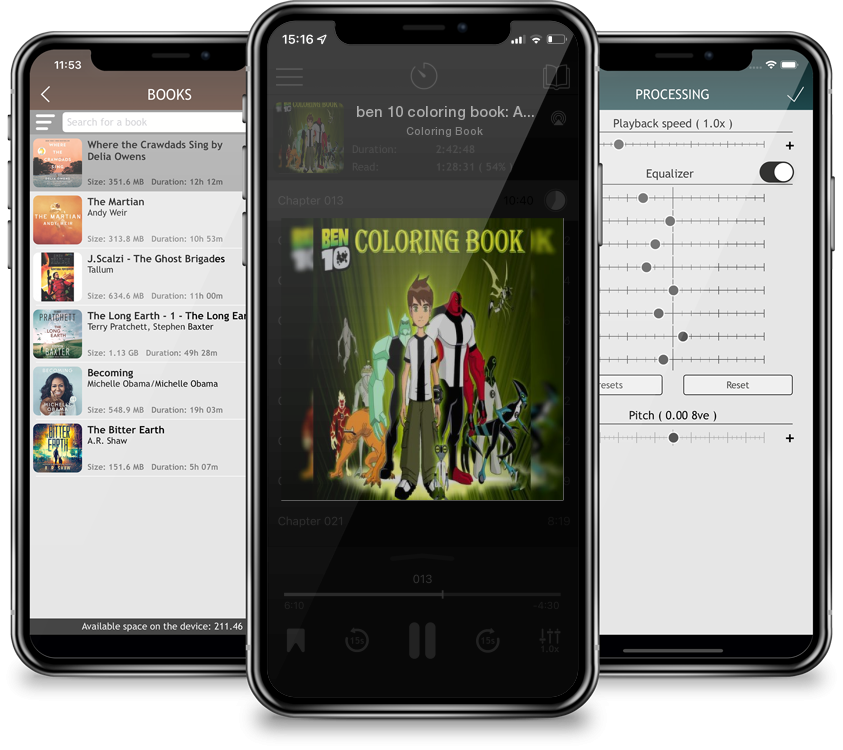 Audiobook ben 10 coloring book: All ben 10 heroes In One Coloring Book. Perfect for kids. (Ben Ten characters to color). by Coloring Book