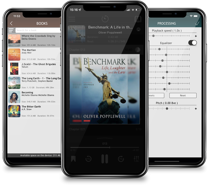 Audiobook Benchmark: A Life in the Law by Oliver Popplewell