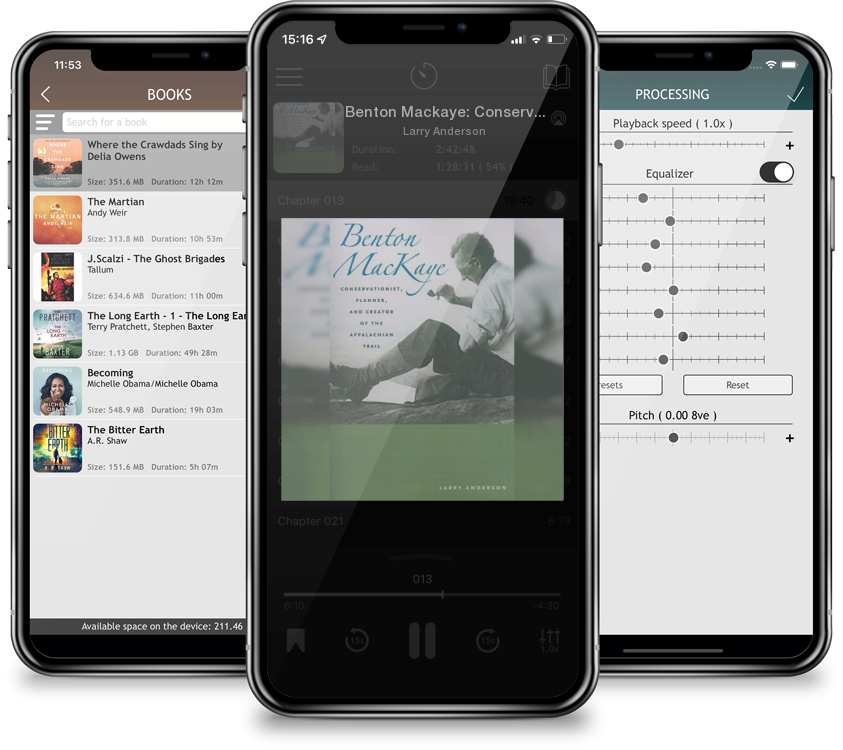 Audiobook Benton Mackaye: Conservationist, Planner, and Creator of the Appalachian Trail (Creating the North American Landscape) by Larry Anderson