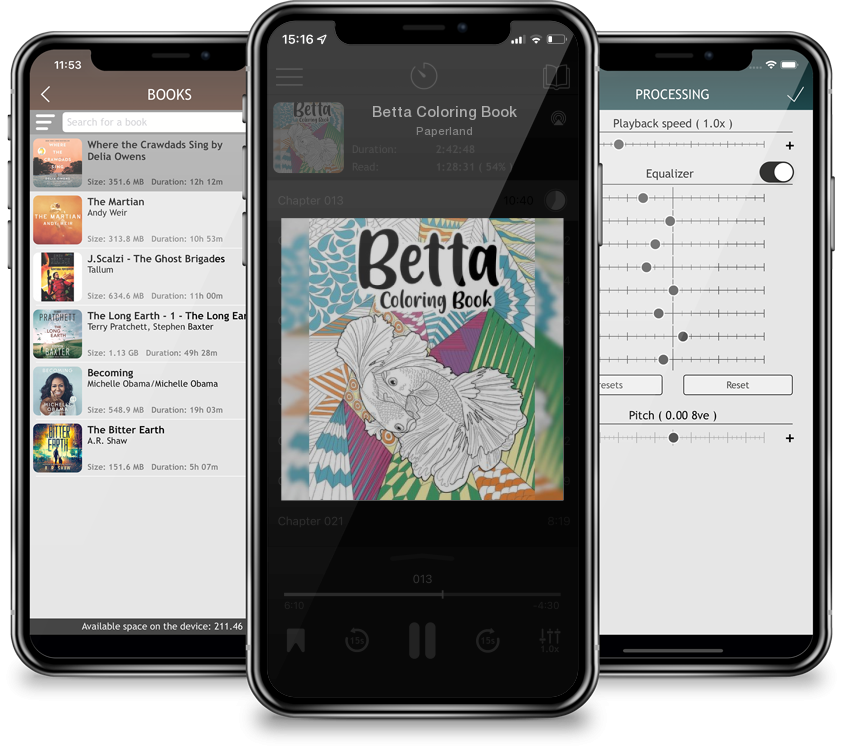 Audiobook Betta Coloring Book by Paperland