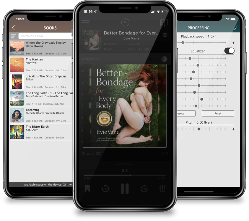 Audiobook Better Bondage for Every Body: With Rope Bondage Experts From Around the World by Evie Vane