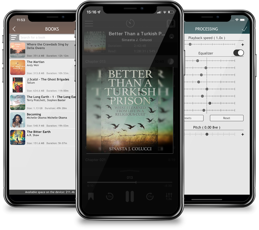 Audiobook Better Than a Turkish Prison: What I Learned From Life in a Religious Cult by Sinasta J. Colucci