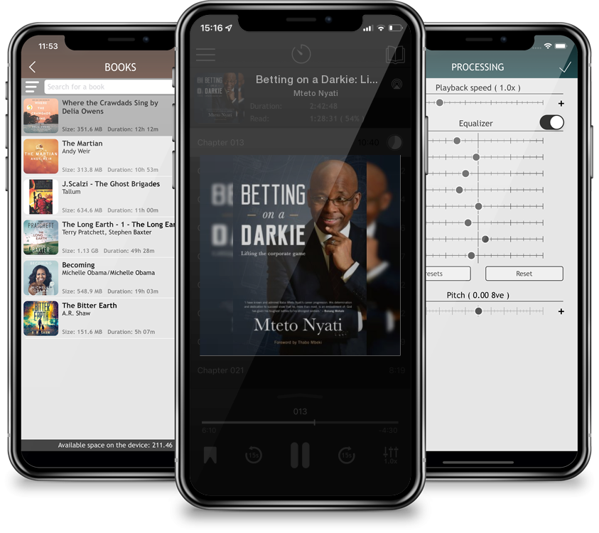Audiobook Betting on a Darkie: Lifting the Corporate Game by Mteto Nyati