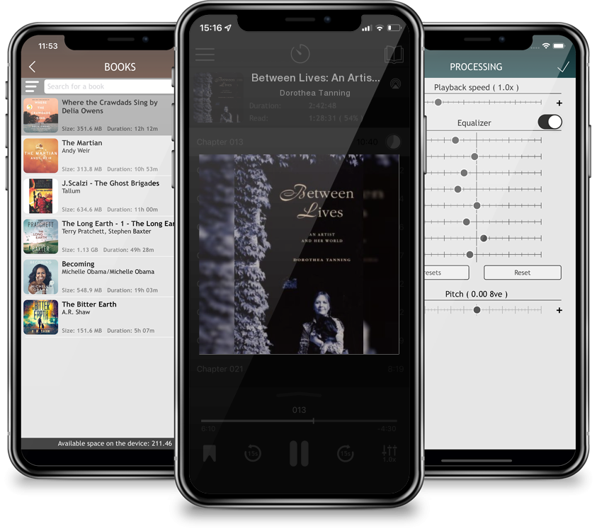 Audiobook Between Lives: An Artist and Her World by Dorothea Tanning