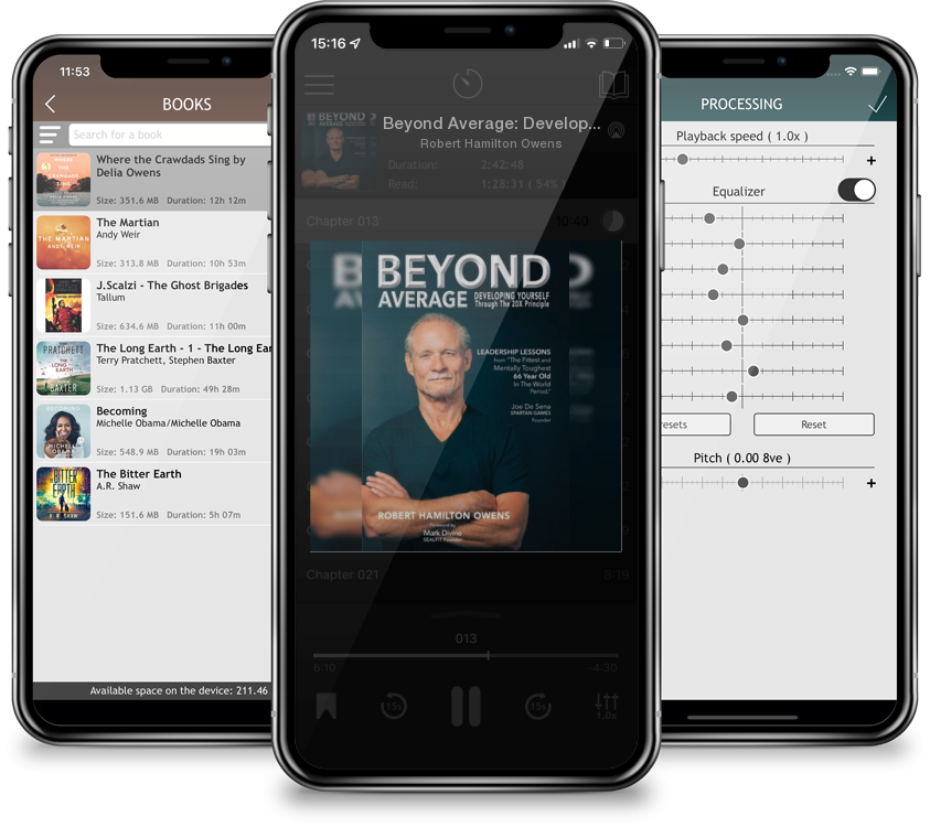 Audiobook Beyond Average: Developing Yourself Through The 20X Principle by Robert Hamilton Owens
