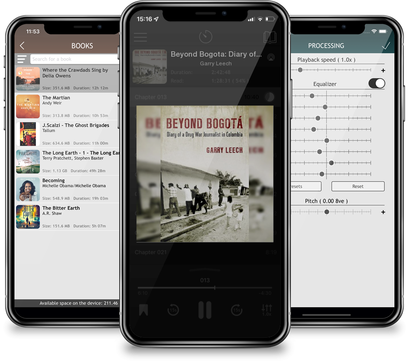 Audiobook Beyond Bogota: Diary of a Drug War Journalist in Colombia by Garry Leech