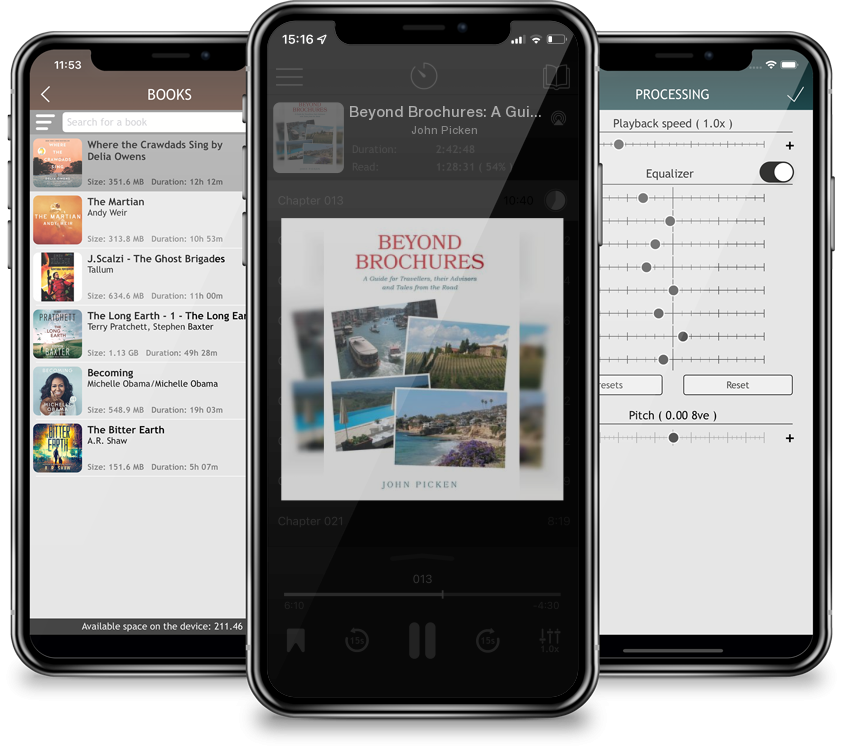 Audiobook Beyond Brochures: A Guide for Travellers, their Advisors and Tales from the Road by John Picken