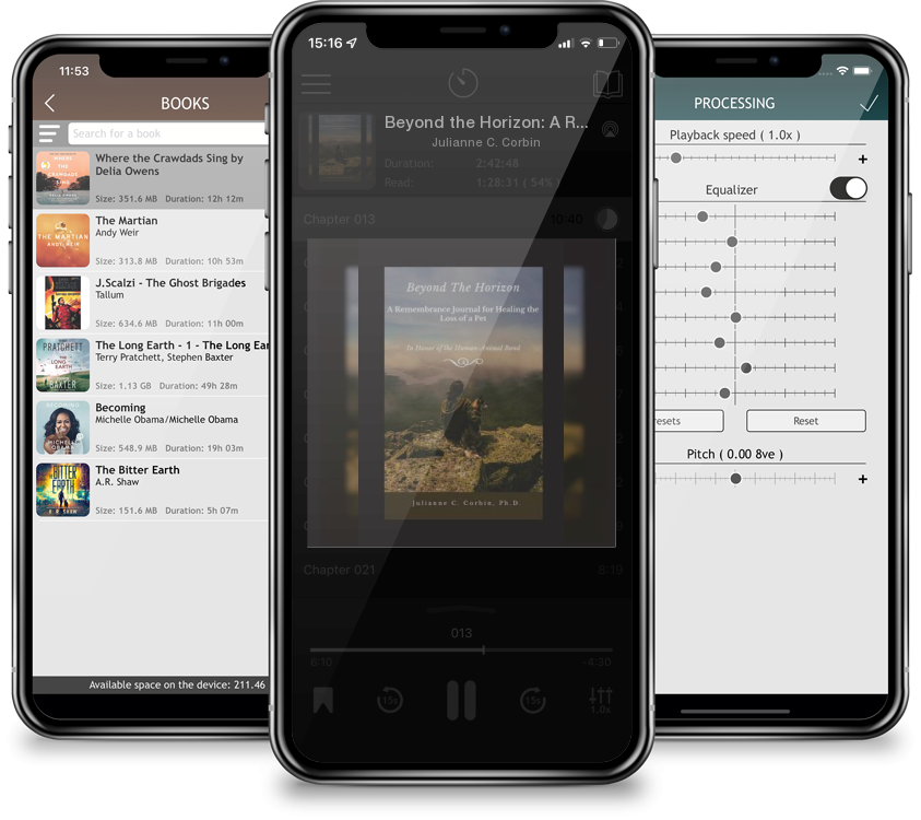 Audiobook Beyond the Horizon: A Remembrance Journal for Healing the Loss of a Pet: In Honor of the Human-Animal Bond by Julianne C. Corbin