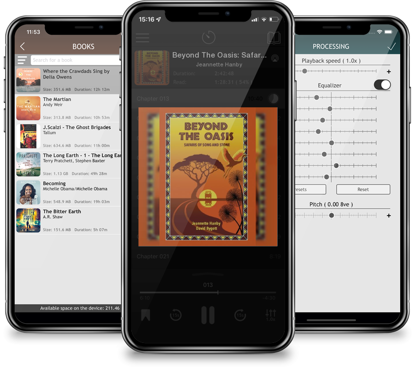 Audiobook Beyond The Oasis: Safaris of Song and Stone by Jeannette Hanby