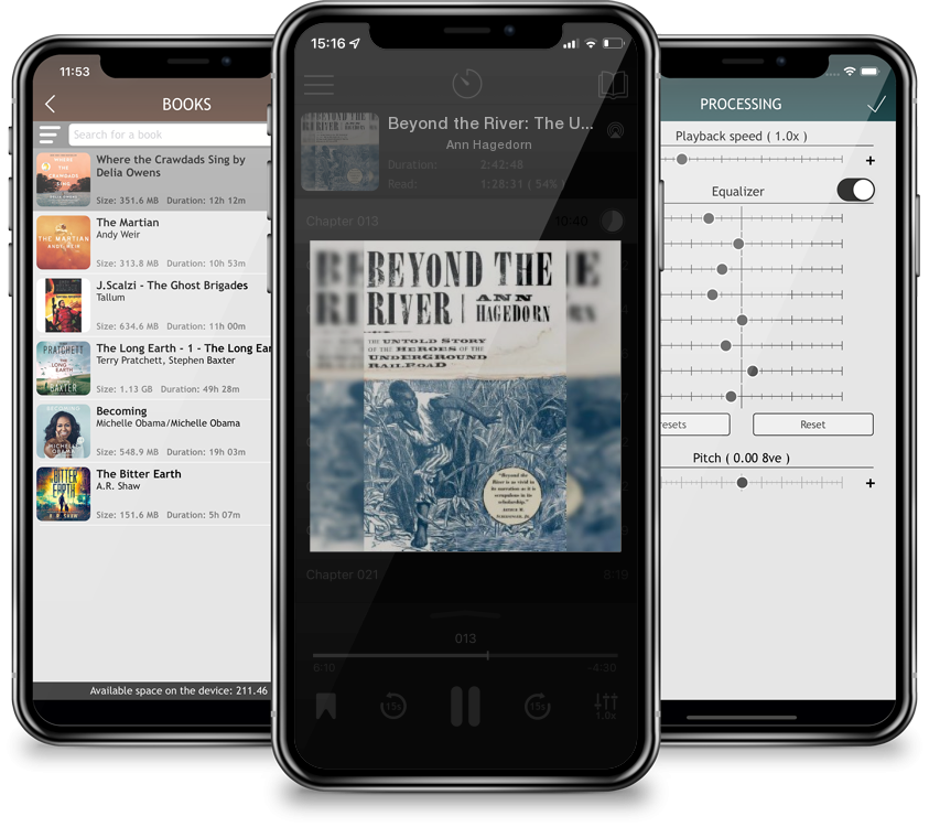 Audiobook Beyond the River: The Untold Story of the Heroes of the Underground Railroad by Ann Hagedorn