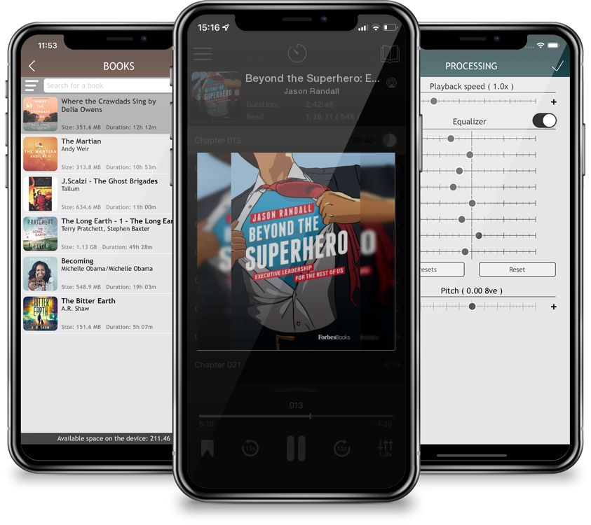 Audiobook Beyond the Superhero: Executive Leadership for the Rest of Us by Jason Randall