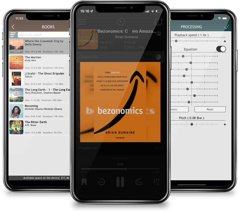 Audiobook Bezonomics: Cómo Amazon está cambiando nuestras vidas y lo que han aprendido de ella las mejores compañías del mundo  / Bezonomics: How Amazon Is Changing by Brian Dumaine
