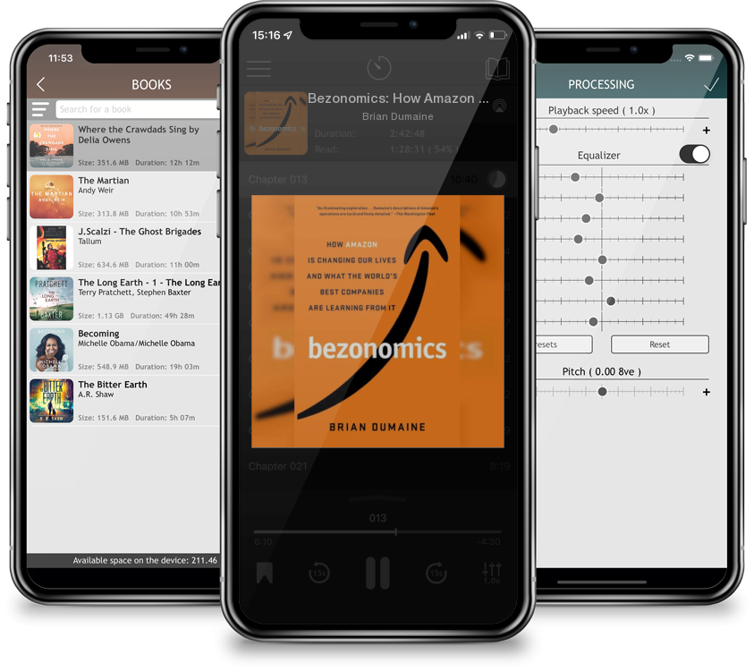 Audiobook Bezonomics: How Amazon Is Changing Our Lives and What the World\'s Best Companies Are Learning from It by Brian Dumaine