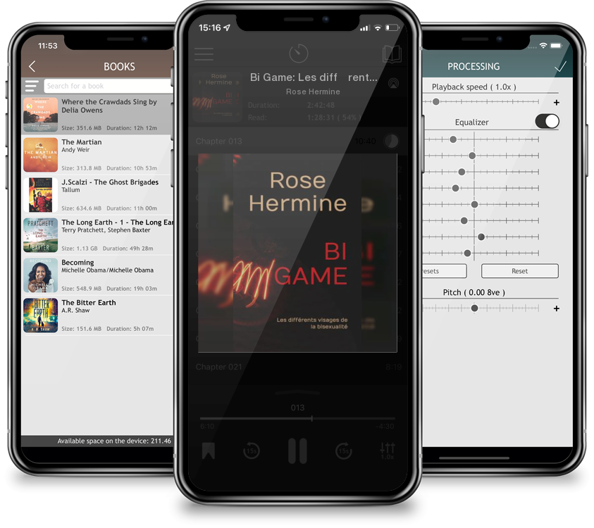 Audiobook Bi Game: Les différents visages de la bisexualité by Rose Hermine