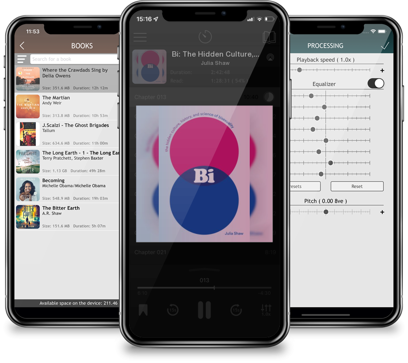 Audiobook Bi: The Hidden Culture, History, and Science of Bisexuality by Julia Shaw